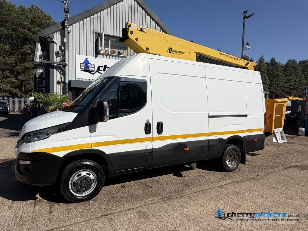 Iveco Daily Gardner Denver TDA145 Cherry Picker المنصات الهوائية المثبتة على شاحنة