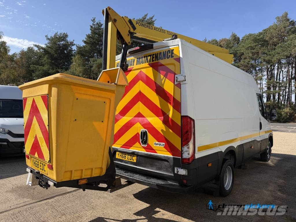 Iveco Daily Gardner Denver TDA145 Cherry Picker المنصات الهوائية المثبتة على شاحنة