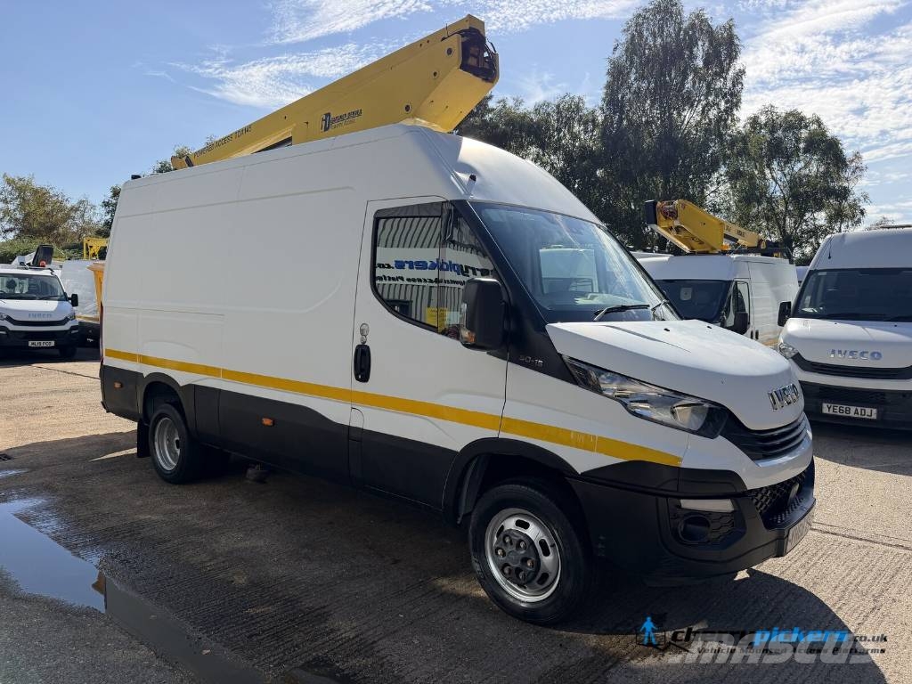 Iveco Daily Gardner Denver TDA145 Cherry Picker المنصات الهوائية المثبتة على شاحنة