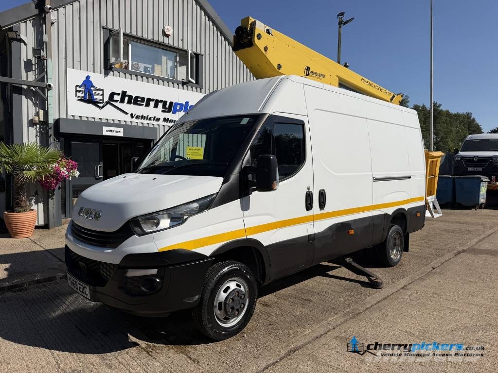 Iveco Daily Gardner Denver TDA145 Cherry Picker المنصات الهوائية المثبتة على شاحنة