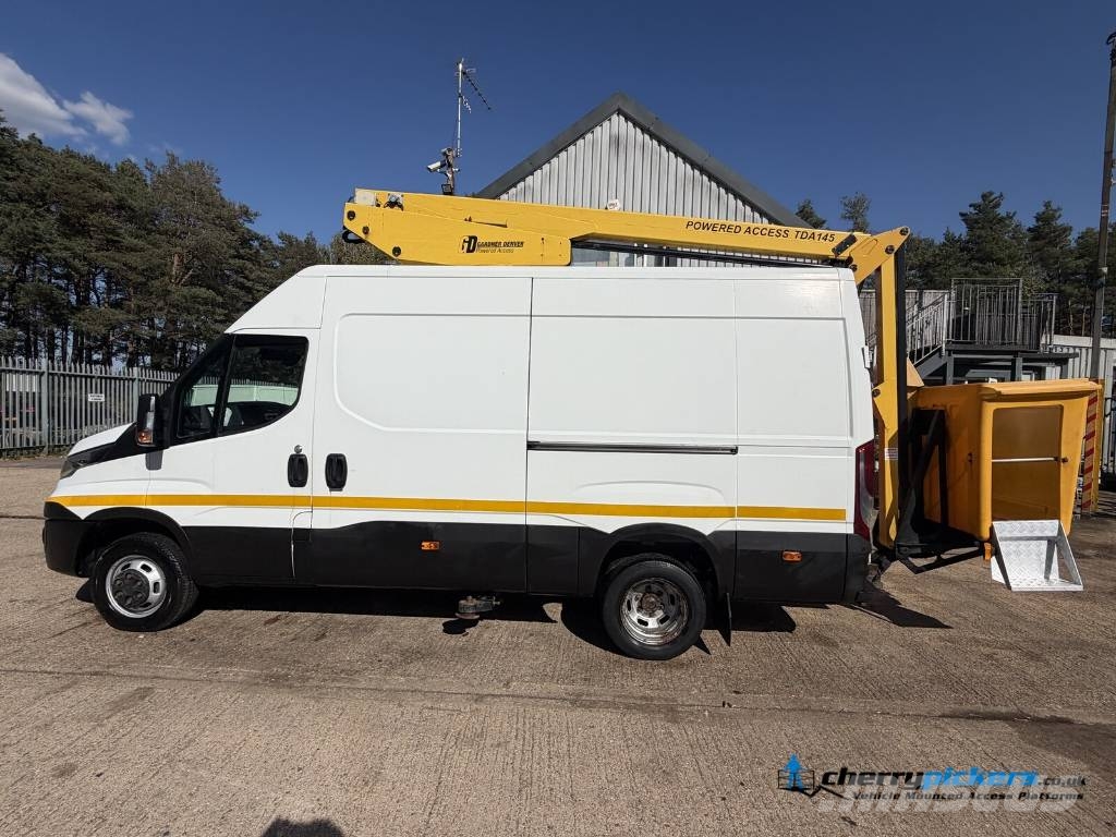 Iveco Daily Gardner Denver TDA145 Cherry Picker المنصات الهوائية المثبتة على شاحنة