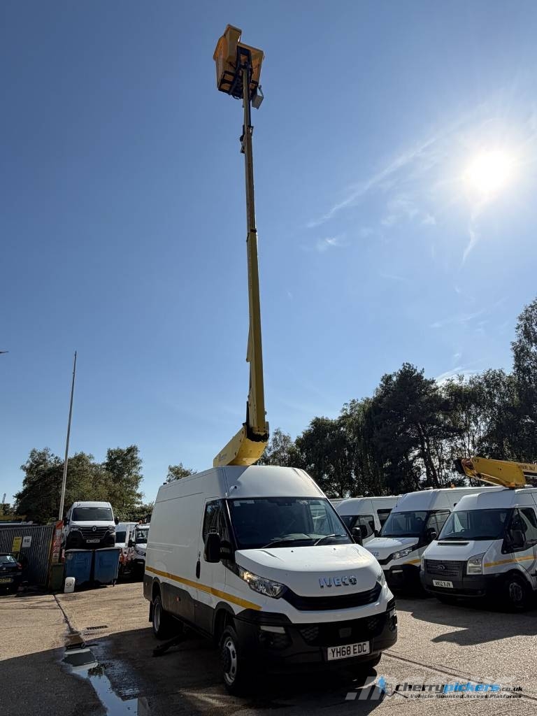 Iveco Daily Gardner Denver TDA145 Cherry Picker المنصات الهوائية المثبتة على شاحنة