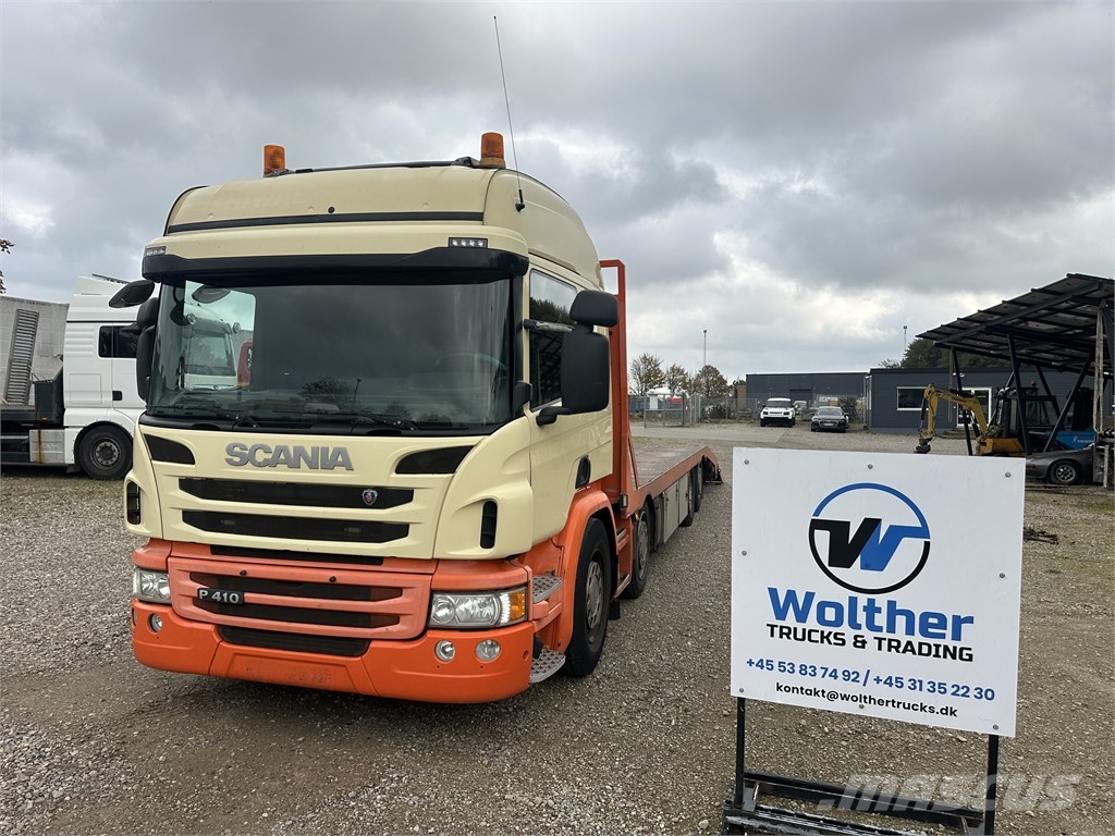 Scania P410 8x2/6 Knæklad / abschleppwagen Autotransporteri