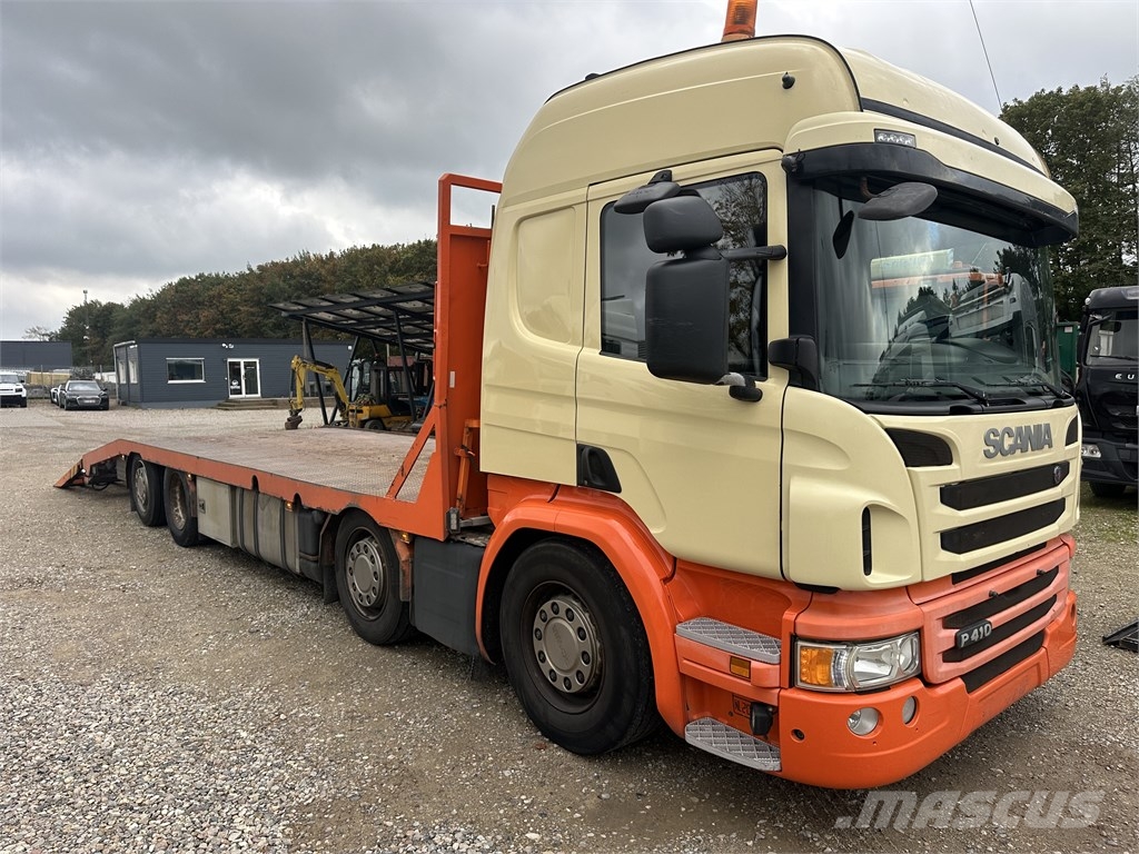 Scania P410 8x2/6 Knæklad / abschleppwagen Autotransporteri