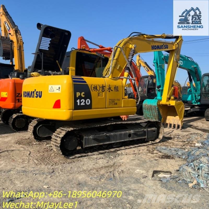 Komatsu PC 120 Rupsgraafmachines