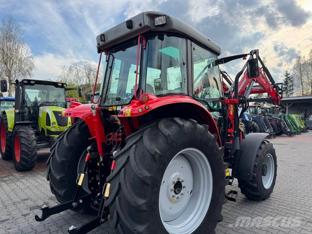 Massey Ferguson 5455 + FAUCHEUX PRESTIGE 120 Traktory