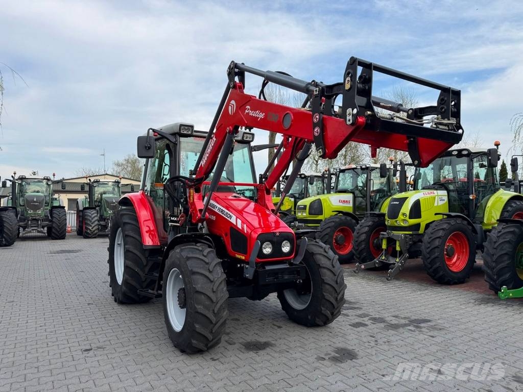 Massey Ferguson 5455 + FAUCHEUX PRESTIGE 120 Traktory