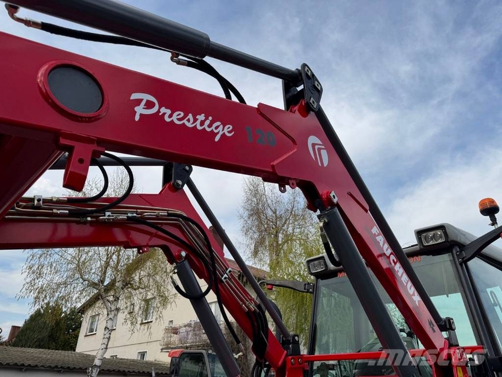 Massey Ferguson 5455 + FAUCHEUX PRESTIGE 120 Traktory