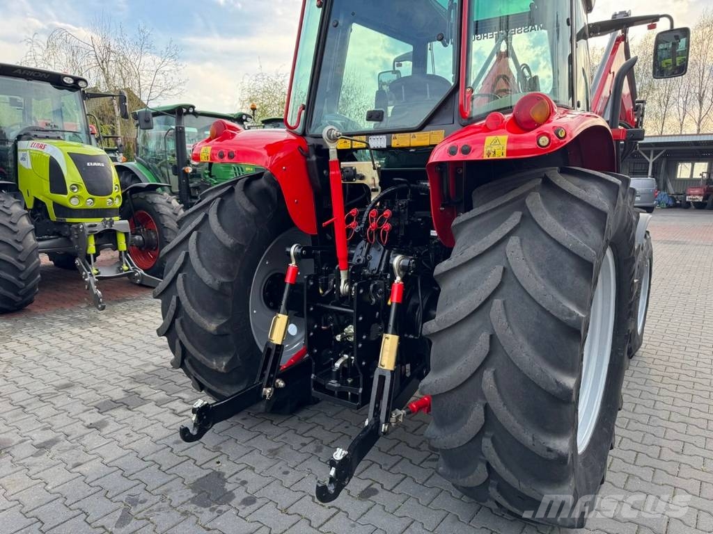 Massey Ferguson 5455 + FAUCHEUX PRESTIGE 120 Traktory