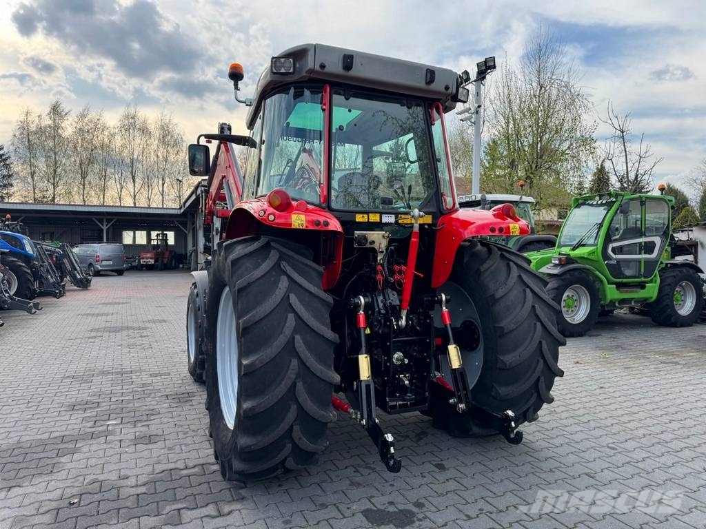 Massey Ferguson 5455 + FAUCHEUX PRESTIGE 120 Traktory