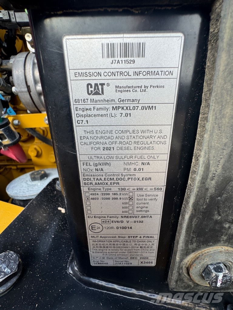 CAT 962M Wielladers