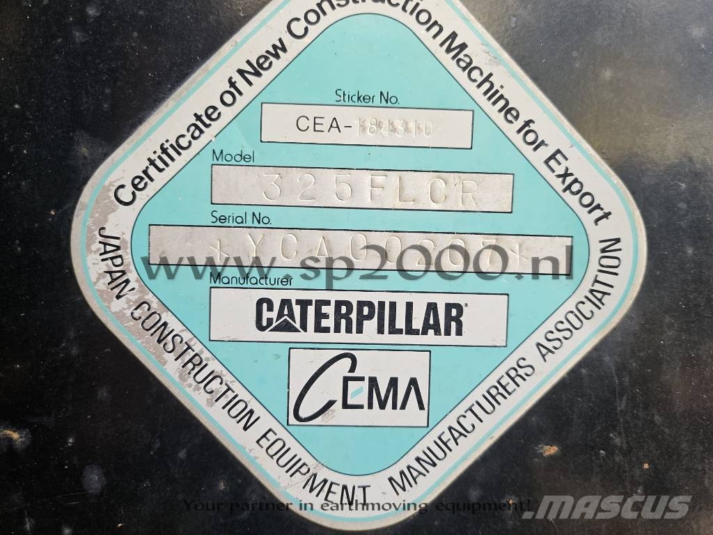 CAT 325 FL CR Rupsgraafmachines