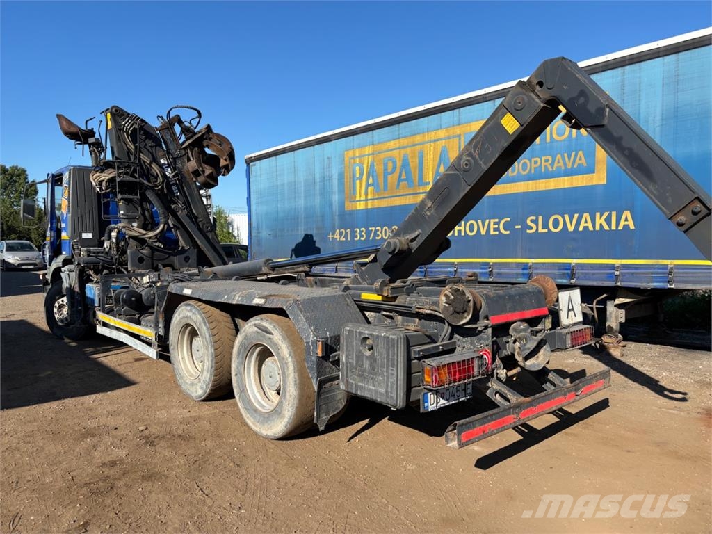 Iveco TRAKKER 440 6X4 + HR 새시 운전실 트럭
