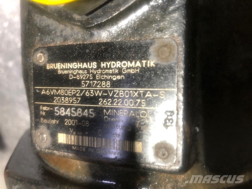 Liebherr L544-Brueninghaus A6VM80EP2/63W-Drive motor هيدروليات