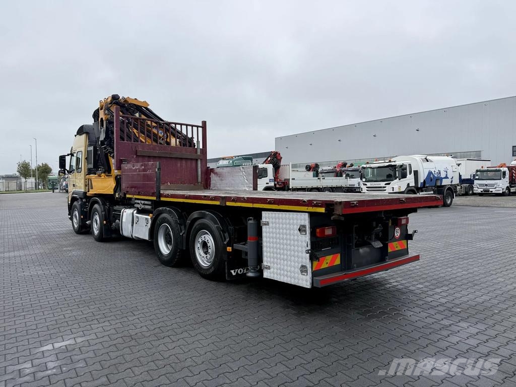 Volvo FM 500 8×2 met Effer 955/8S + Flyjib 6S / Winch / Maastikutõstukid