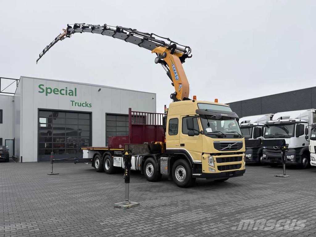 Volvo FM 500 8×2 met Effer 955/8S + Flyjib 6S / Winch / Maastikutõstukid