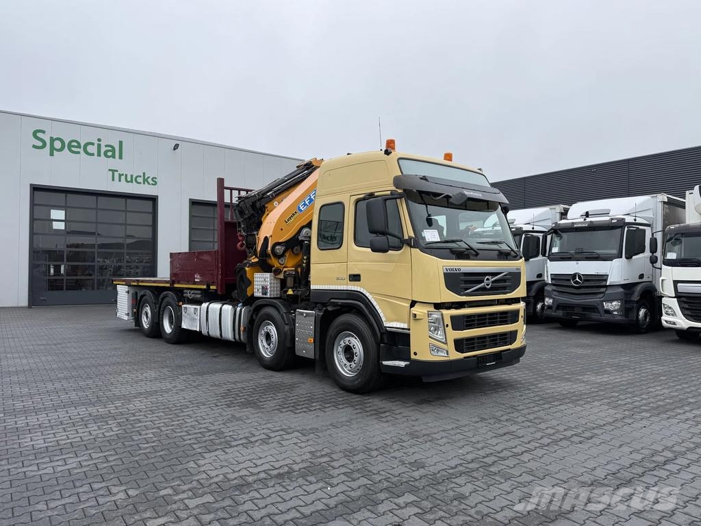 Volvo FM 500 8×2 met Effer 955/8S + Flyjib 6S / Winch / Maastikutõstukid