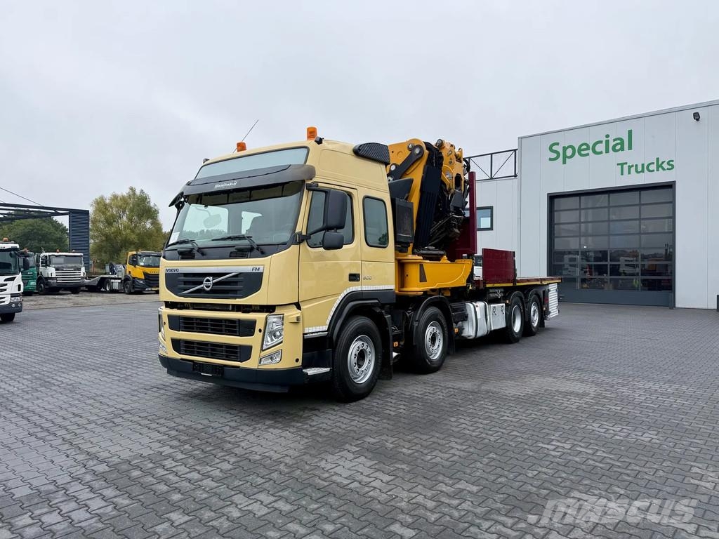 Volvo FM 500 8×2 met Effer 955/8S + Flyjib 6S / Winch / Maastikutõstukid