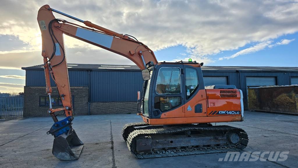 Doosan DX 140 LC Gravemaskiner på larvebånd
