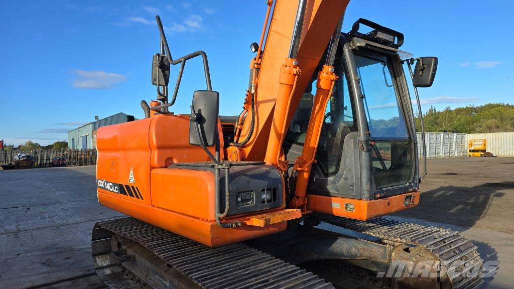 Doosan DX 140 LC Gravemaskiner på larvebånd