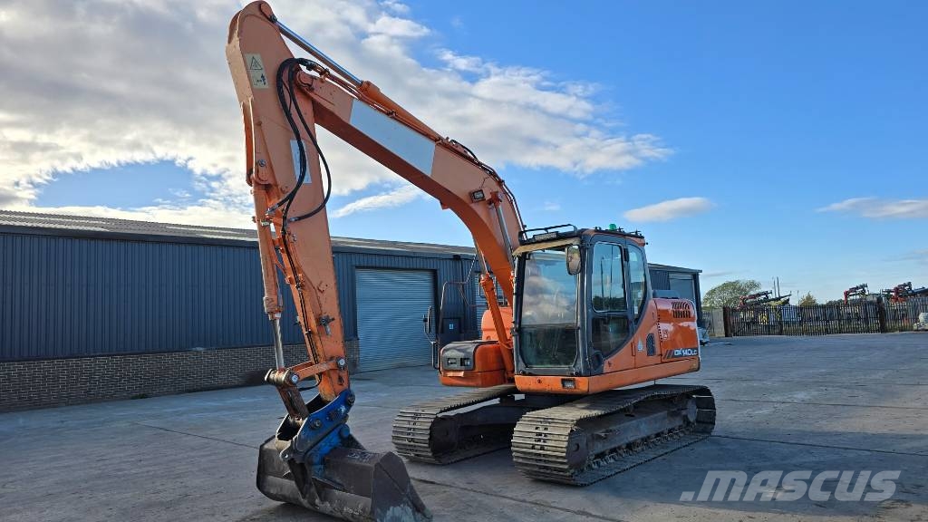 Doosan DX 140 LC Gravemaskiner på larvebånd
