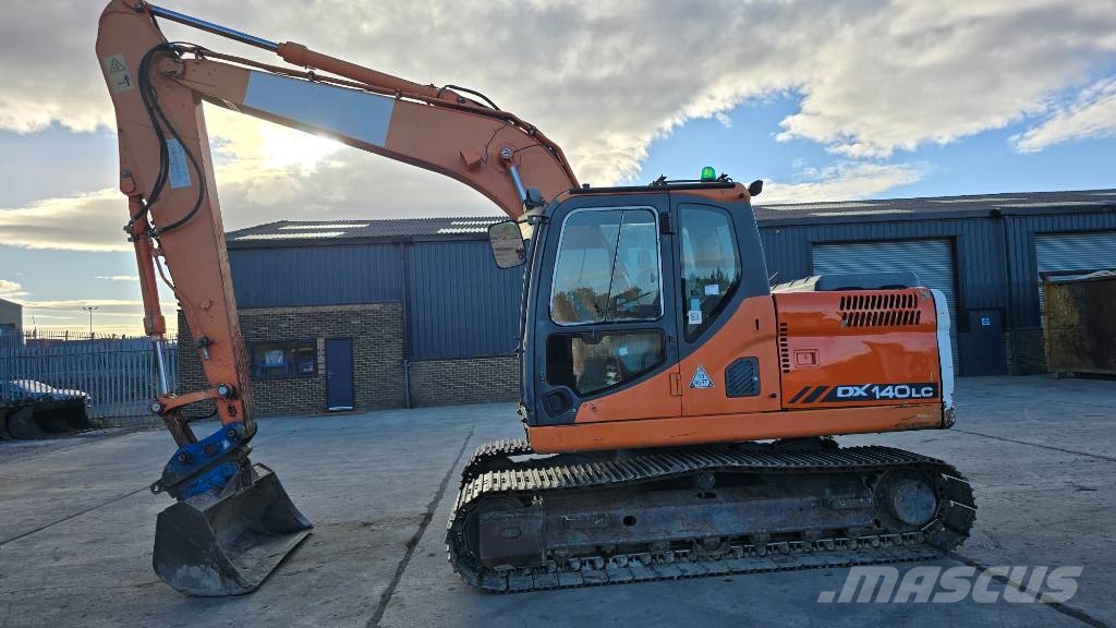 Doosan DX 140 LC Gravemaskiner på larvebånd