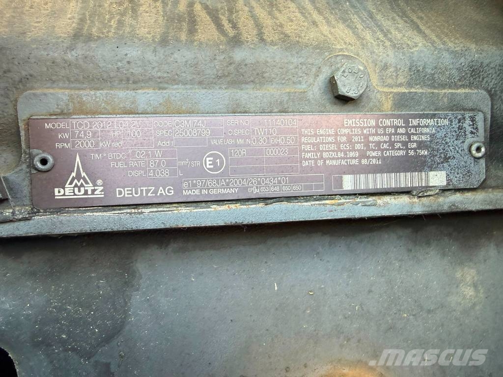 Terex TW 110 *2Schaufeln*Klima*Schnellwechsler* Excavadoras de ruedas