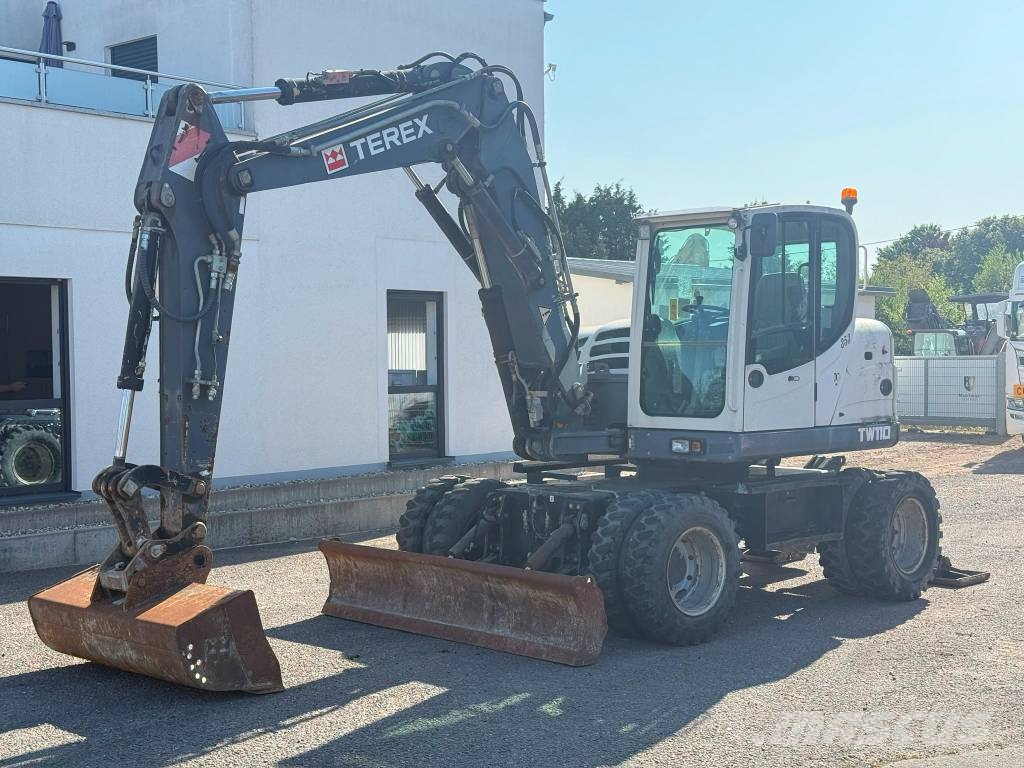 Terex TW 110 *2Schaufeln*Klima*Schnellwechsler* Excavadoras de ruedas