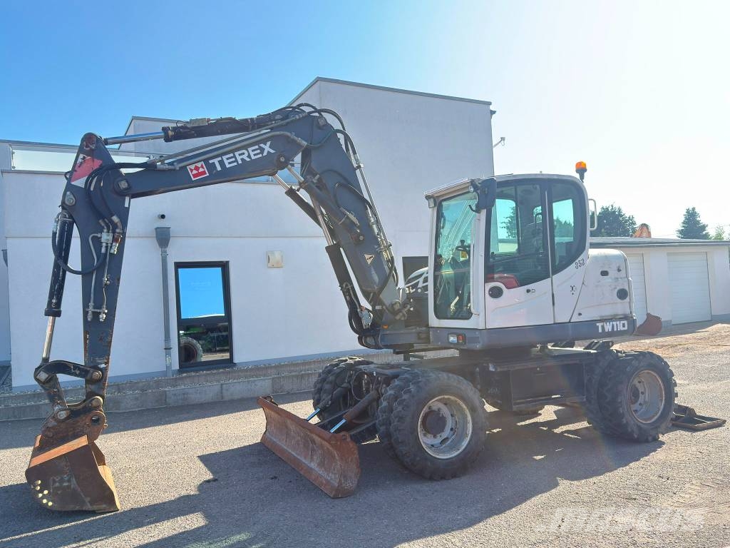 Terex TW 110 *2Schaufeln*Klima*Schnellwechsler* Excavadoras de ruedas