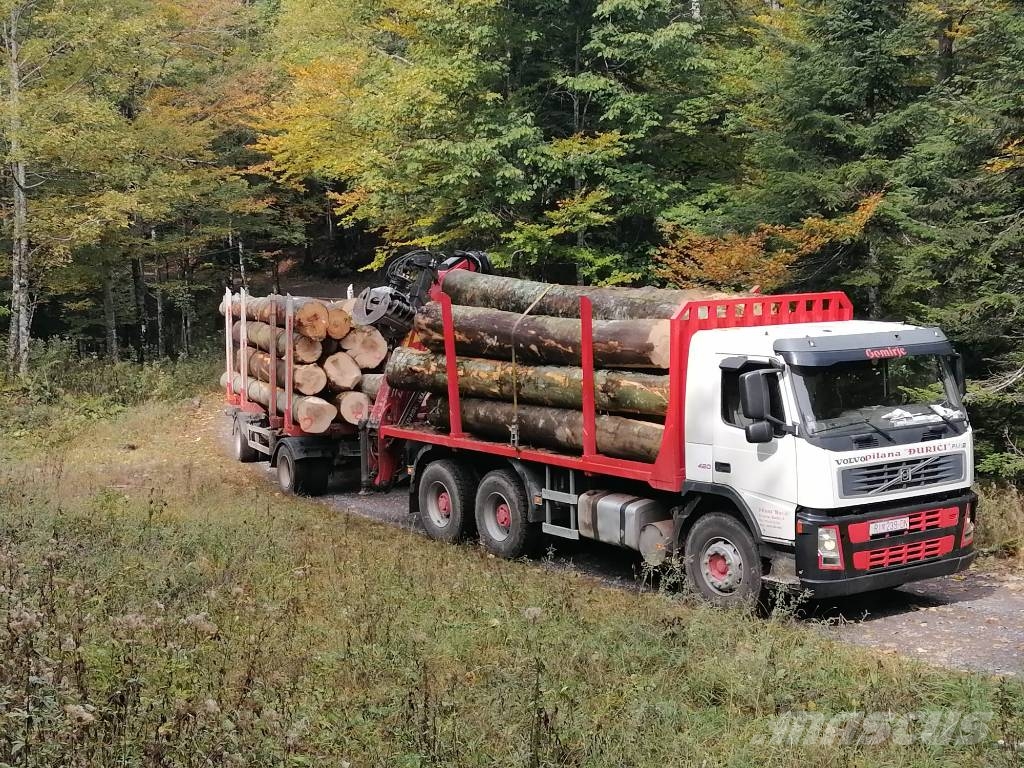 Volvo FM 12 Holztransporter