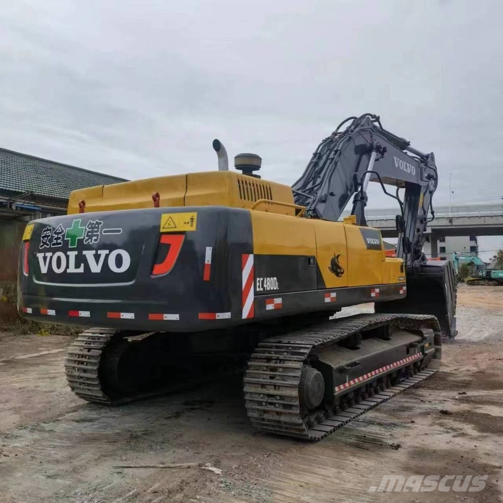 Volvo EC 480 D L Bageri guseničari