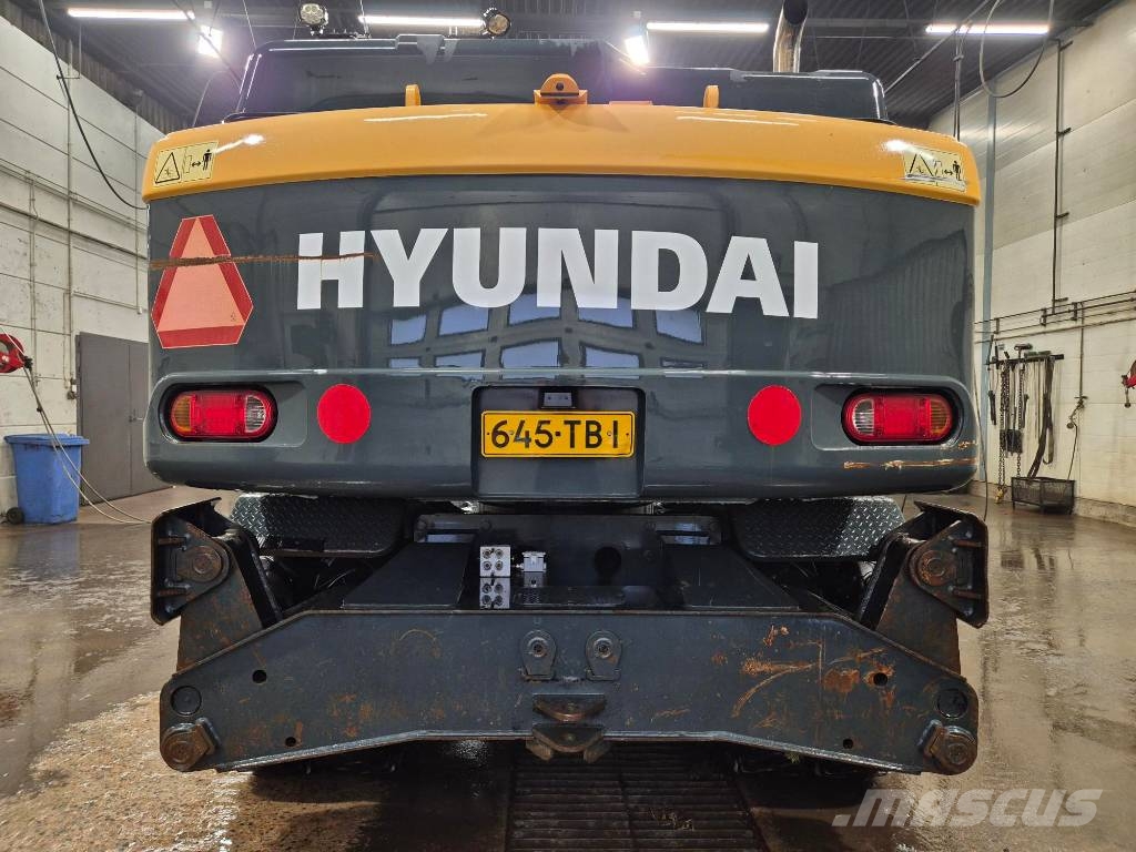 Hyundai R 140 W-9A Pyöräkaivukoneet