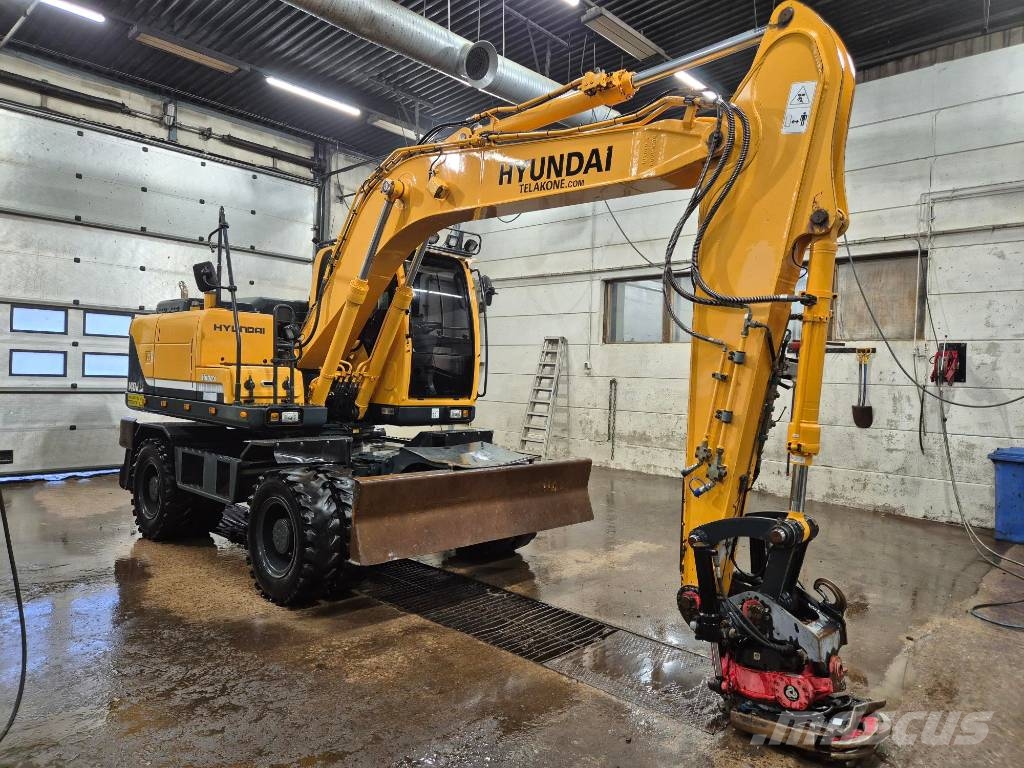 Hyundai R 140 W-9A Pyöräkaivukoneet