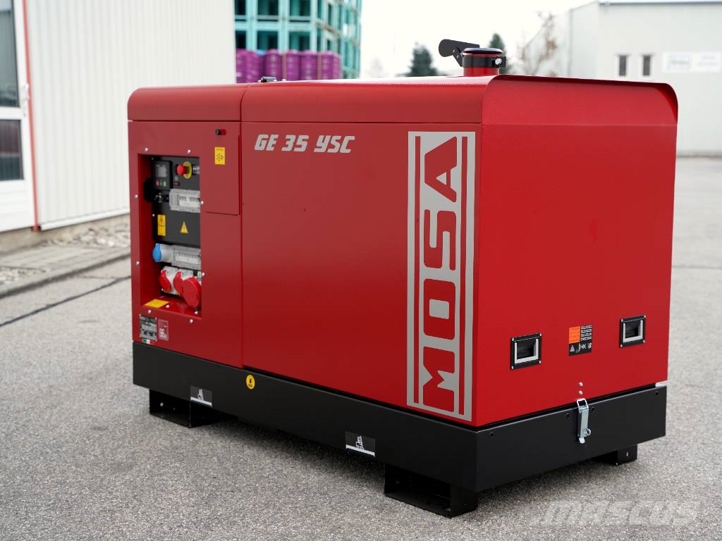 Mosa Stromerzeuger Diesel GE 35 YSC 1500 U/min | 33kVA Diesel Generators