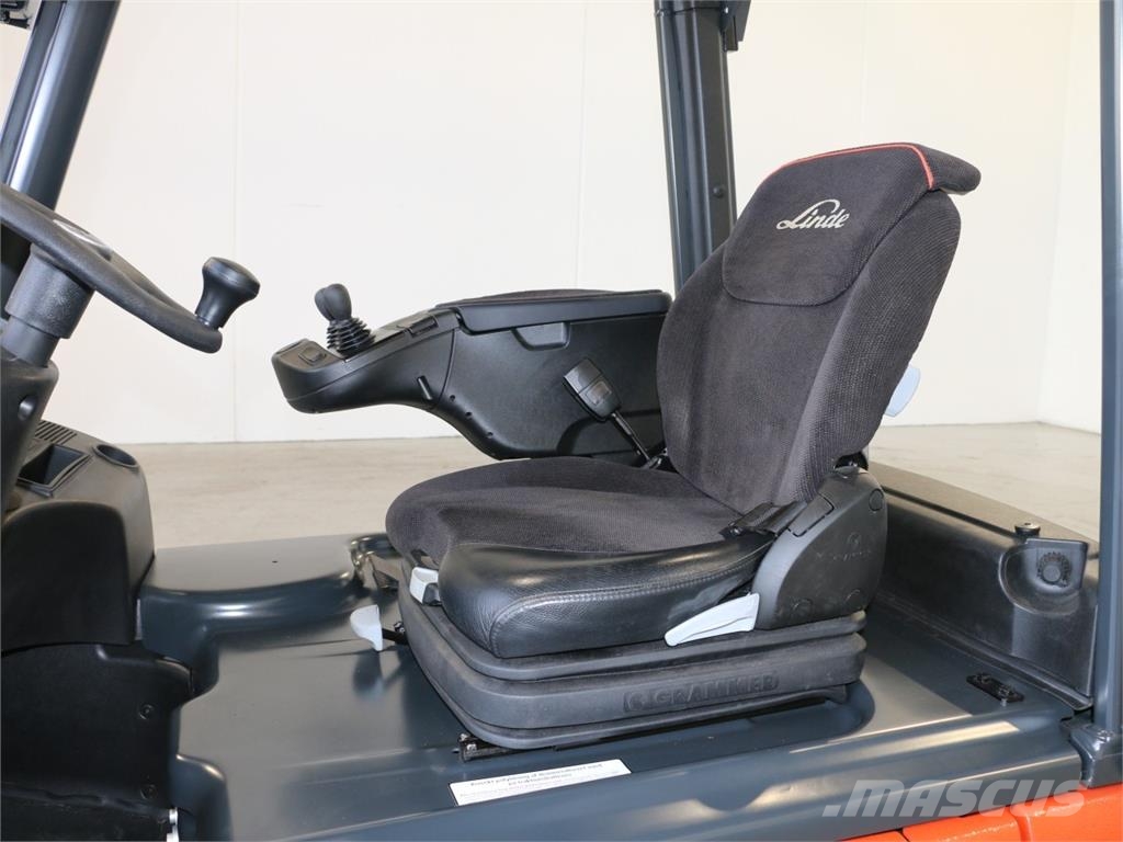 Linde E16/386-02 El gaffeltrucks