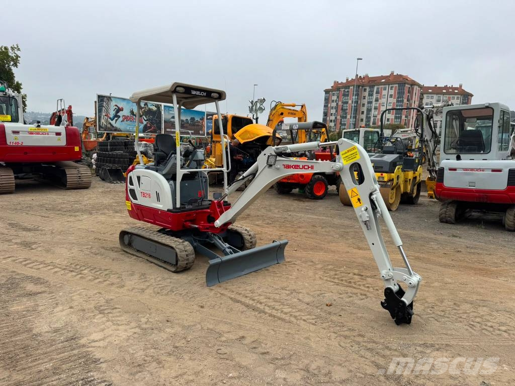 Takeuchi TB 216 Εκσκαφάκι (διαβολάκι) < 7t