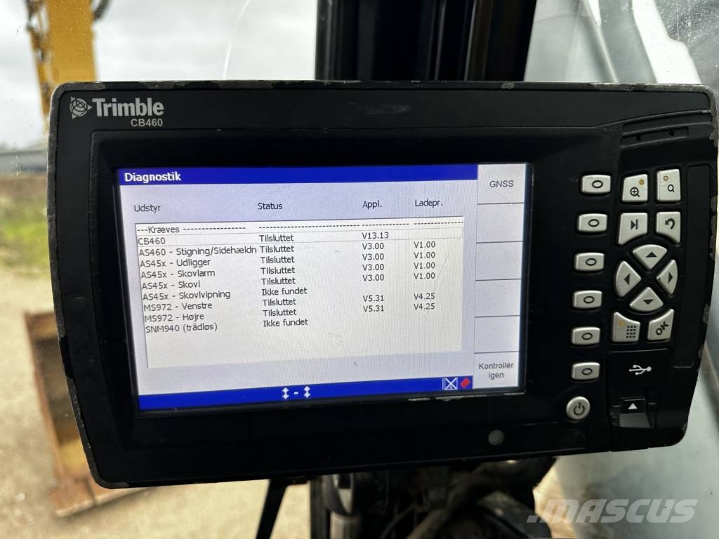 Trimble GCS 900 CB 460 3D 2D Grade control completely Instrumenten, meet- en automatiseringsapparatuur