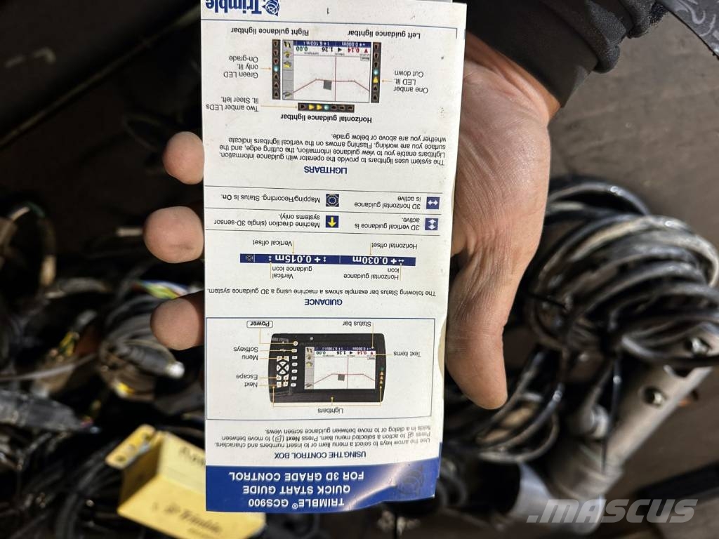 Trimble GCS 900 CB 460 3D 2D Grade control completely Instrumenten, meet- en automatiseringsapparatuur