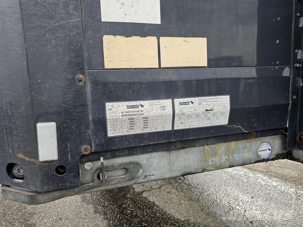 Schmitz Cargobull SCS/24L-13.62 E.B. / SCHMITZ AXLES. APK/TUV 27-08- Ostale poluprikolice