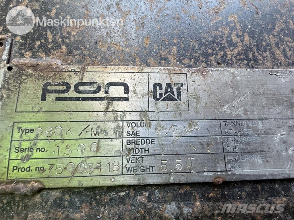 CAT 980M Rataslaadurid
