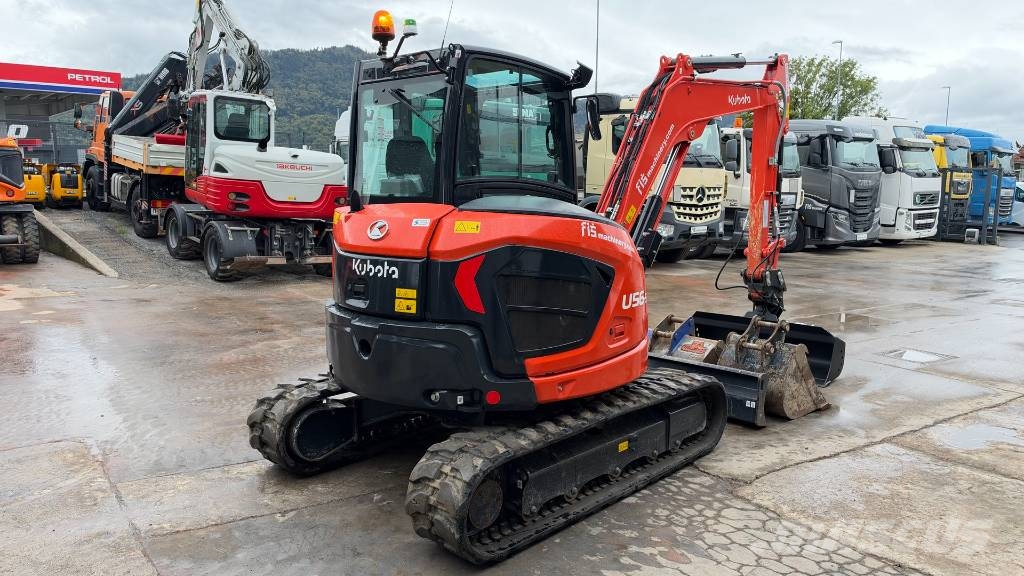 Kubota U56-5 - 2025 YEAR - 270 HOURS - 4X BUCKETS Mini excavators < 7t (Mini diggers)