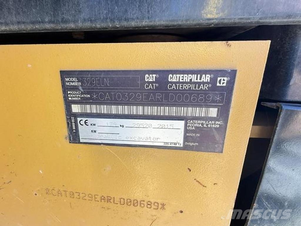 CAT 329 ELN Erikoiskaivinkoneet