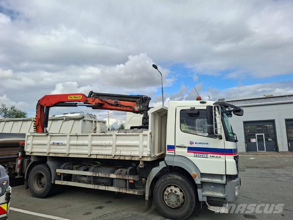 Mercedes-Benz 1833 4X2 AXOR 4500 Araç üzeri vinçler