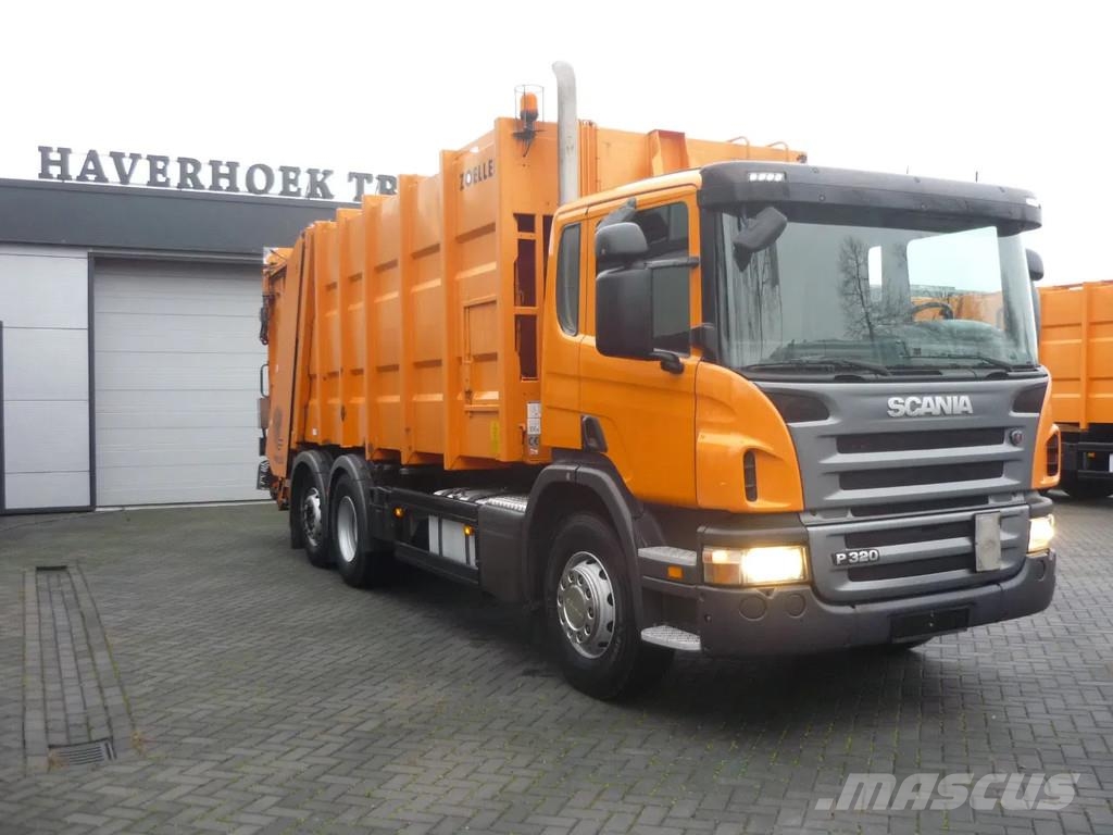 Scania P320 6x2-4 euro 5 Garbage box Zoeller Medium XL 23 Popelářské vozy