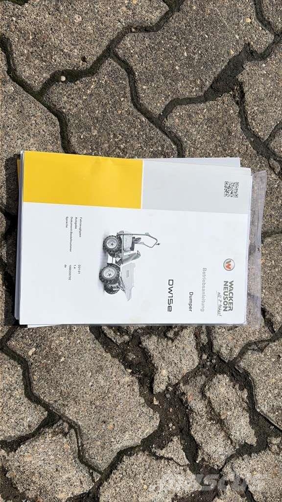 Wacker Neuson DW15e Mezei dömperek