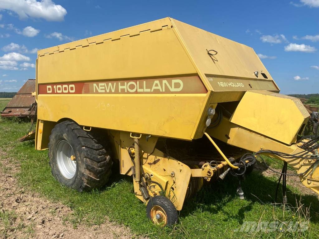 New Holland D 1000, 1994, Letonia - empacadoras cuadradas de