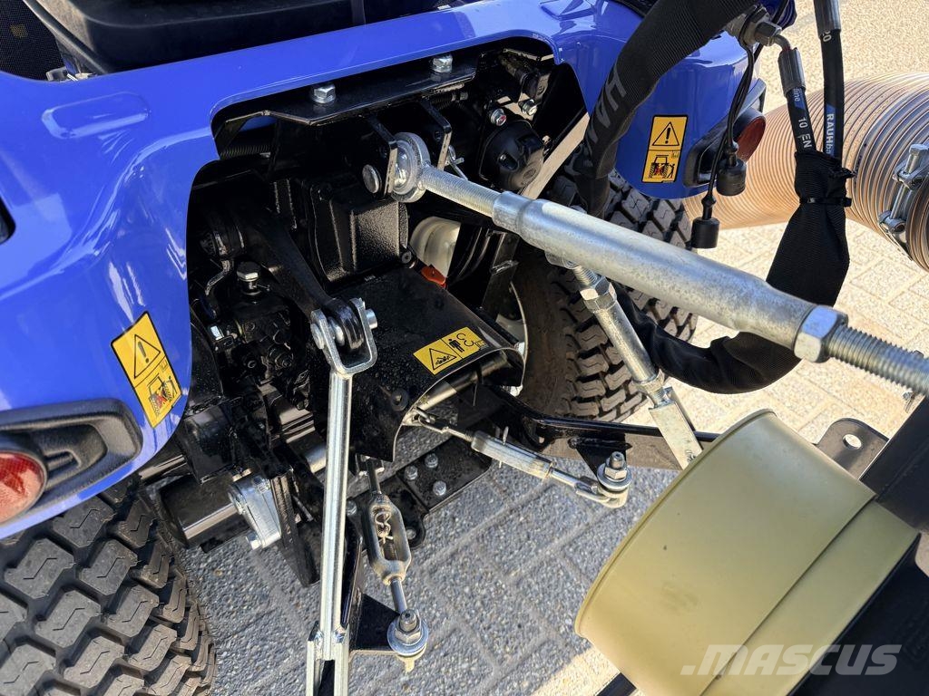New Holland Boomer 25C& 160GMS + Matev Opvangbak Трактори