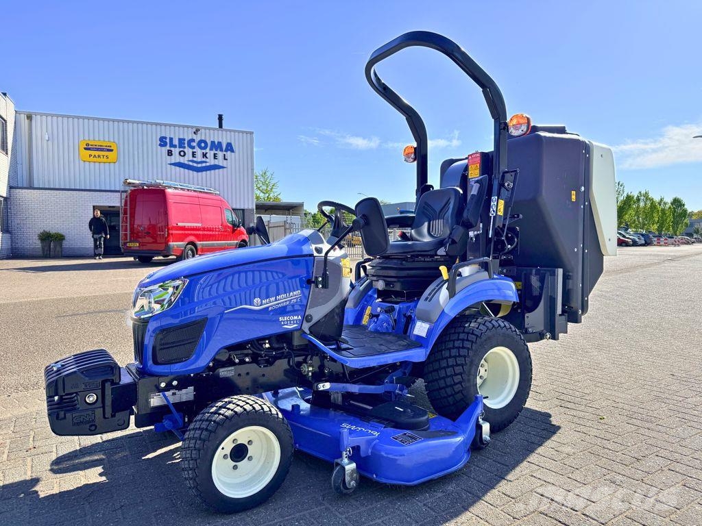 New Holland Boomer 25C& 160GMS + Matev Opvangbak Трактори