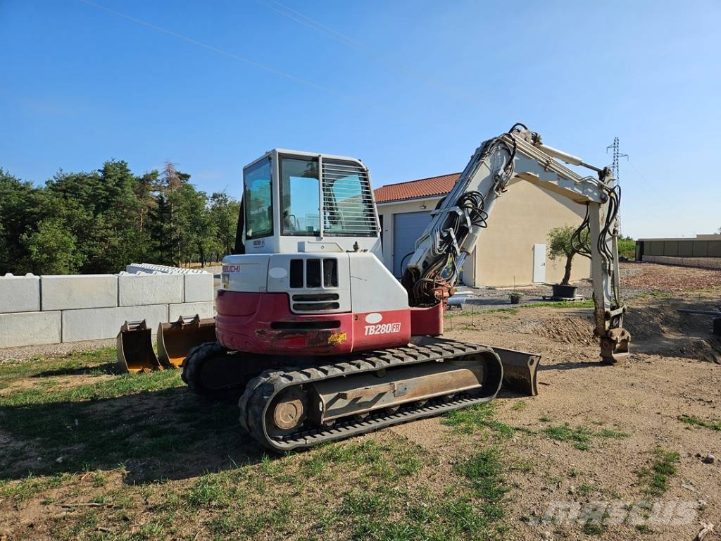 Takeuchi TB 280 FR Miniescavatori