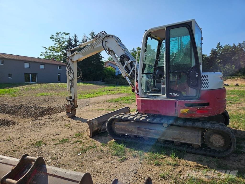 Takeuchi TB 280 FR Miniescavatori